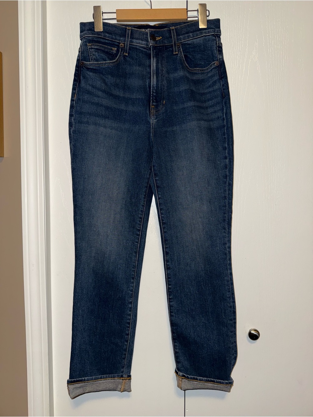Veronica Beard Brand New Ryleigh High Waist Ankle Slim Straight Leg Jeans